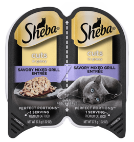 Sheba SHEBA PERFECT PORTIONS MIXED GRILL 2.6OZ CASE OF 24