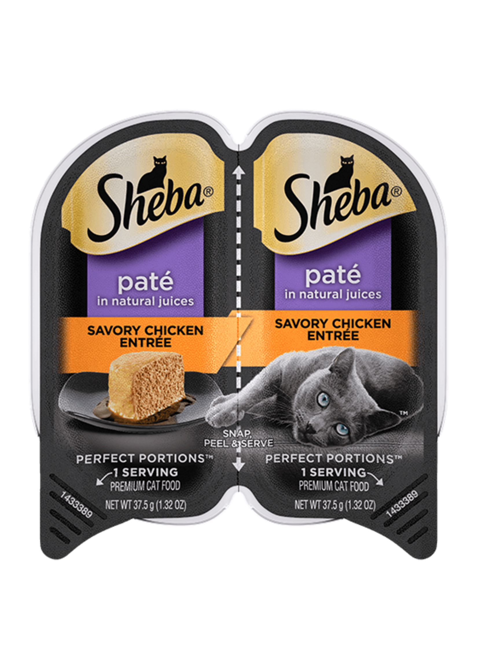 Sheba SHEBA PERFECT PORTIONS SAVORY CHICKEN PATE 2.6OZ CASE OF 24