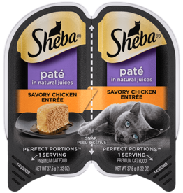 Sheba SHEBA PERFECT PORTIONS SAVORY CHICKEN PATE 2.6OZ CASE OF 24