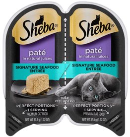 Sheba SHEBA PERFECT PORTIONS SIGNATURE SEAFOOD PATE 2.6OZ CASE OF 24