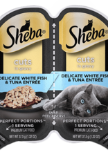 Sheba SHEBA PERFECT PORTIONS WHITEFISH & TUNA CUTS 2.6OZ CASE OF 24