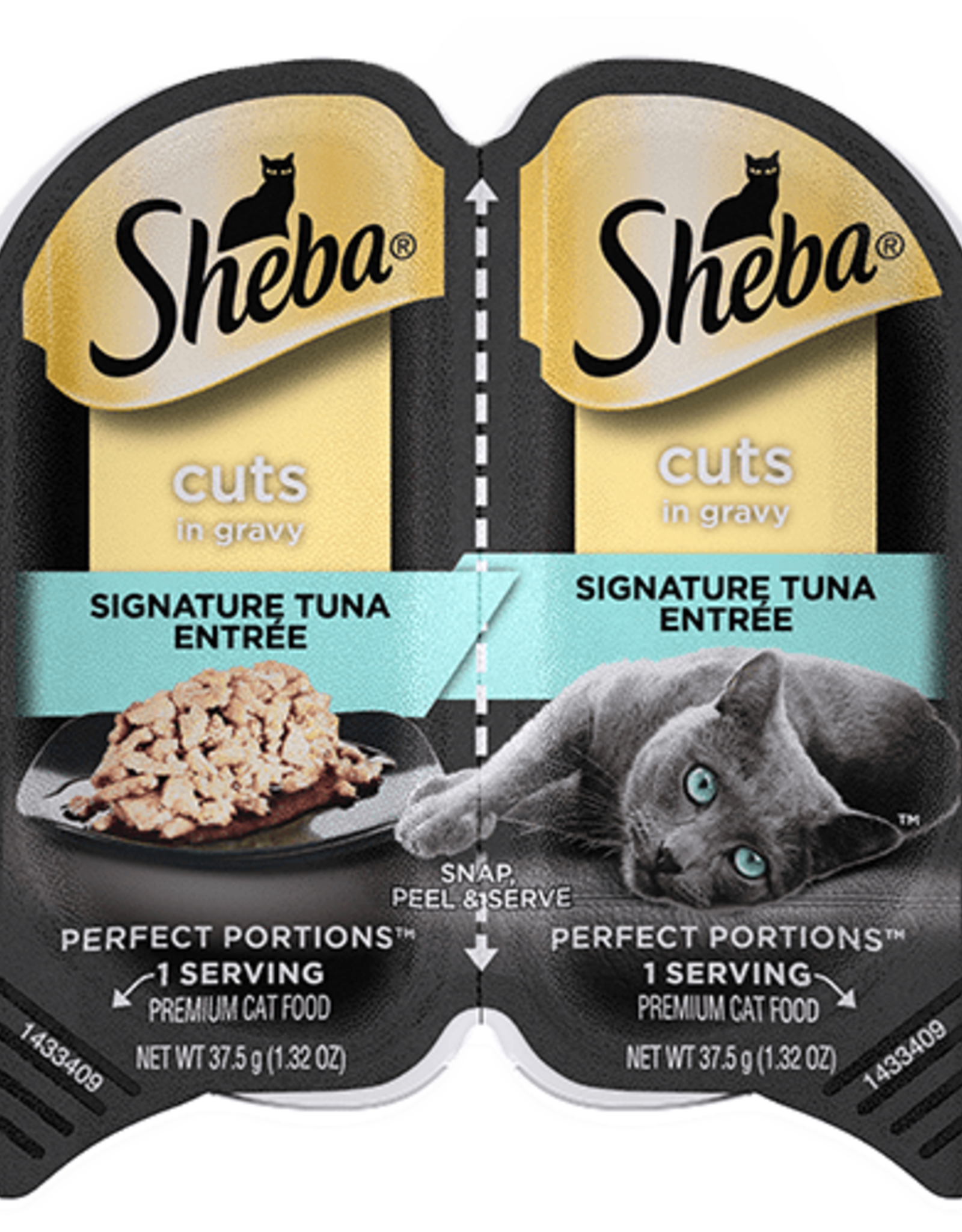 Sheba SHEBA PERFECT PORTIONS SIGNATURE TUNA CUTS 2.6OZ CASE OF 24