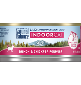 NATURAL BALANCE PET FOODS, INC NATURAL BALANCE CAT SALMON & CHICKPEA INDOOR 5.5OZ