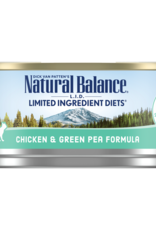 NATURAL BALANCE PET FOODS, INC NATURAL BALANCE CAT CAN CHICKEN & GREEN PEAS 5.5OZ CASE OF 24