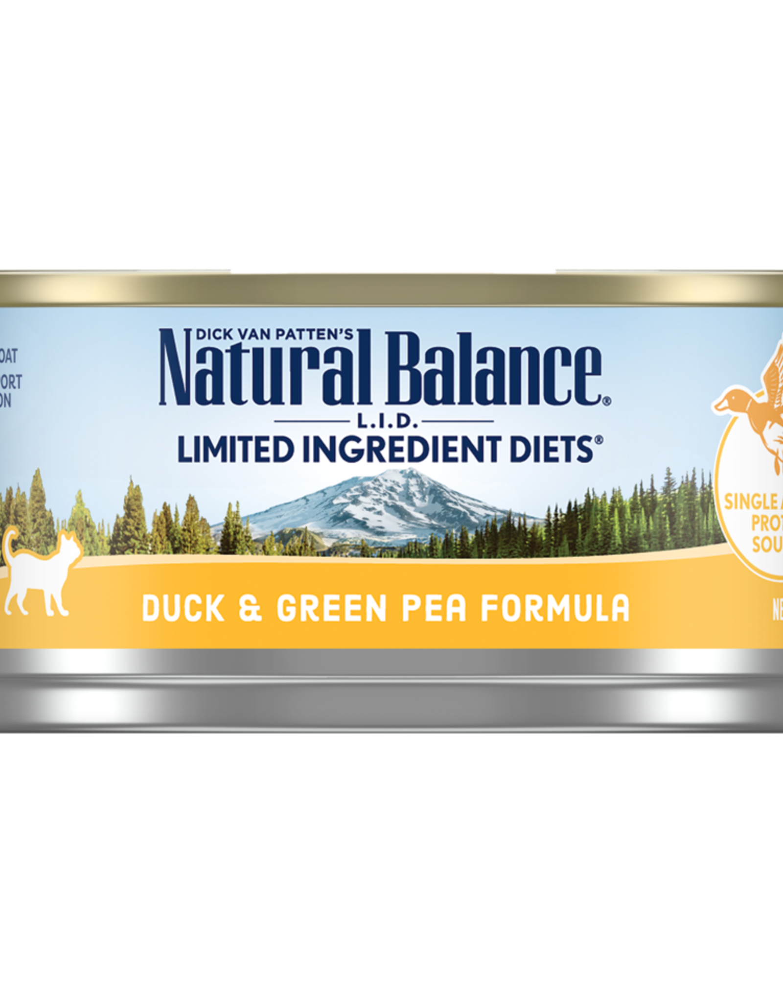 Natural Balance NATURAL BALANCE CAT DUCK & GREEN PEA 5.5OZ CASE OF 24