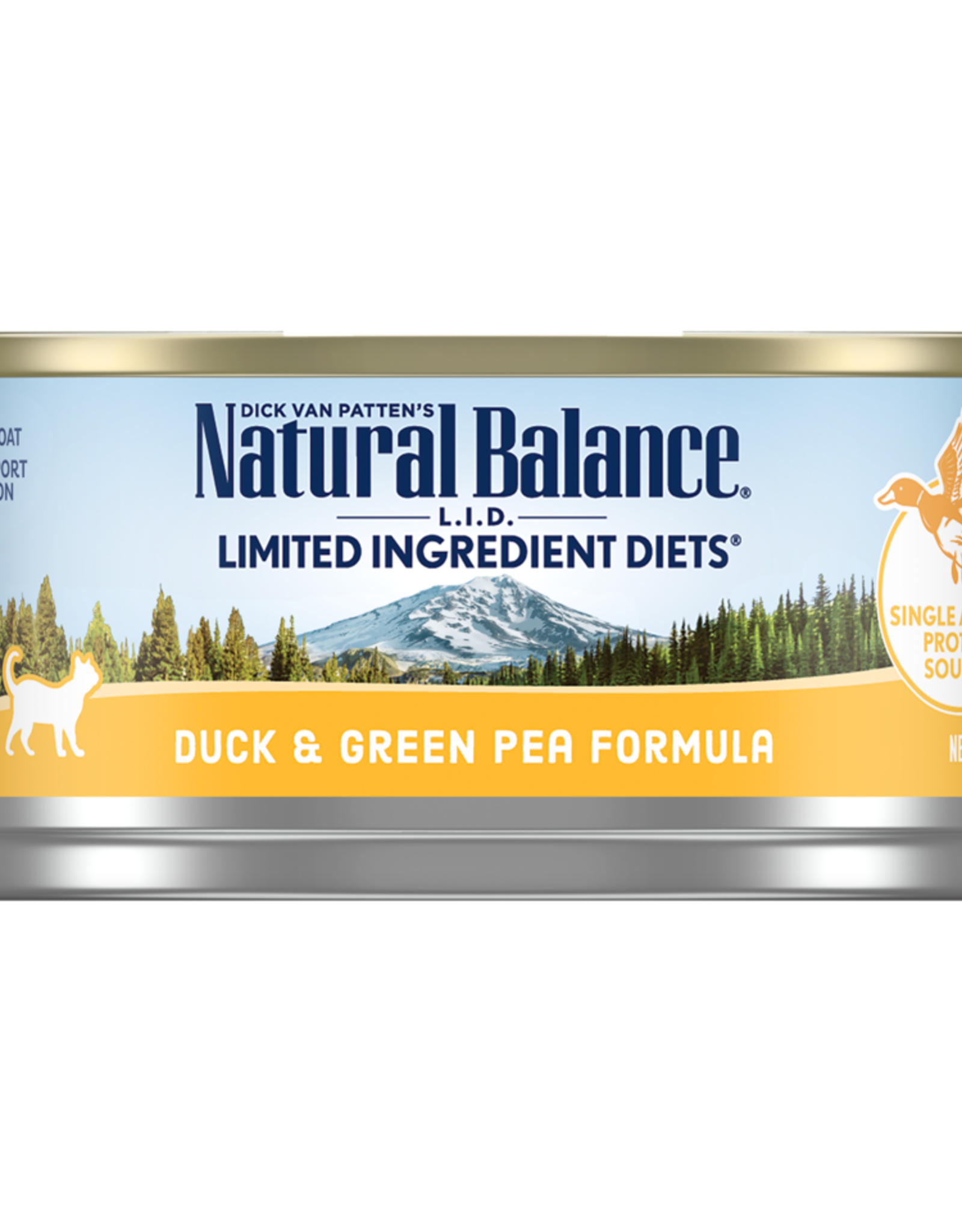 NATURAL BALANCE PET FOODS, INC NATURAL BALANCE CAT DUCK & GREEN PEA 5.5OZ CASE OF 24