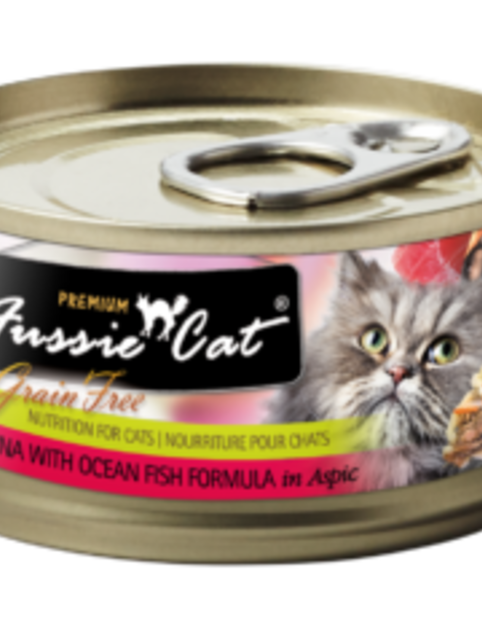 Fussie Cat FUSSIE CAT TUNA W/OCEAN FISH 2.82OZ CASE OF 24