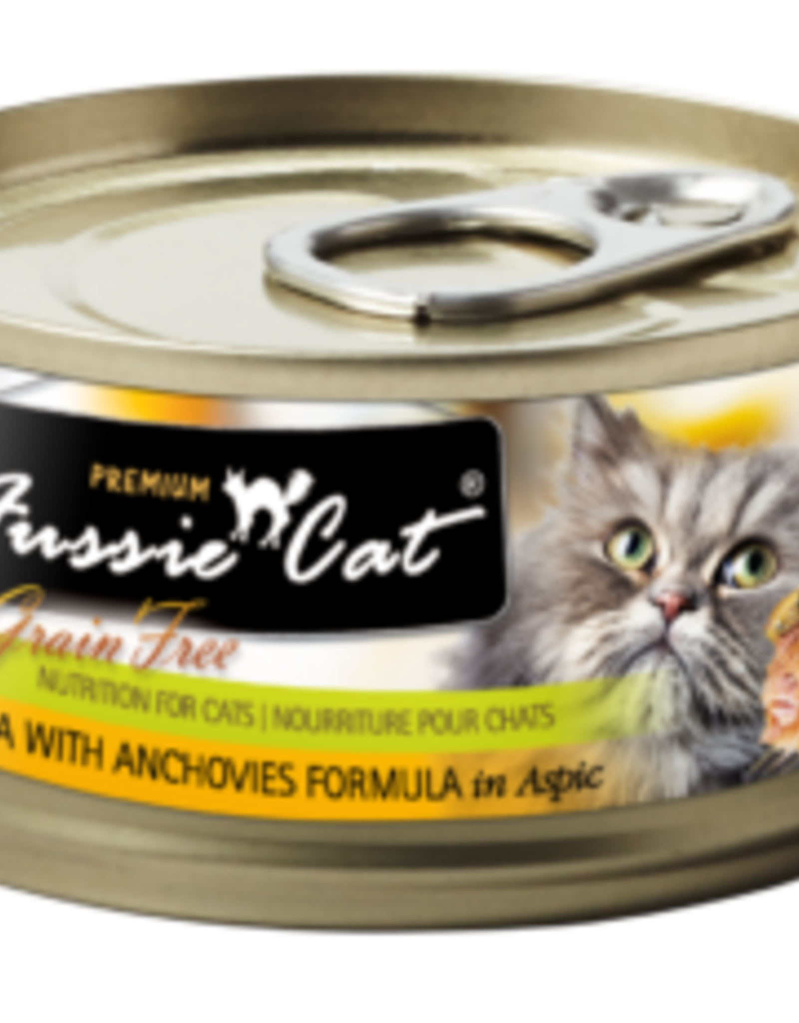 Fussie Cat FUSSIE CAT TUNA WITH ANCHOVIES CAN 2.82OZ CASE OF 24