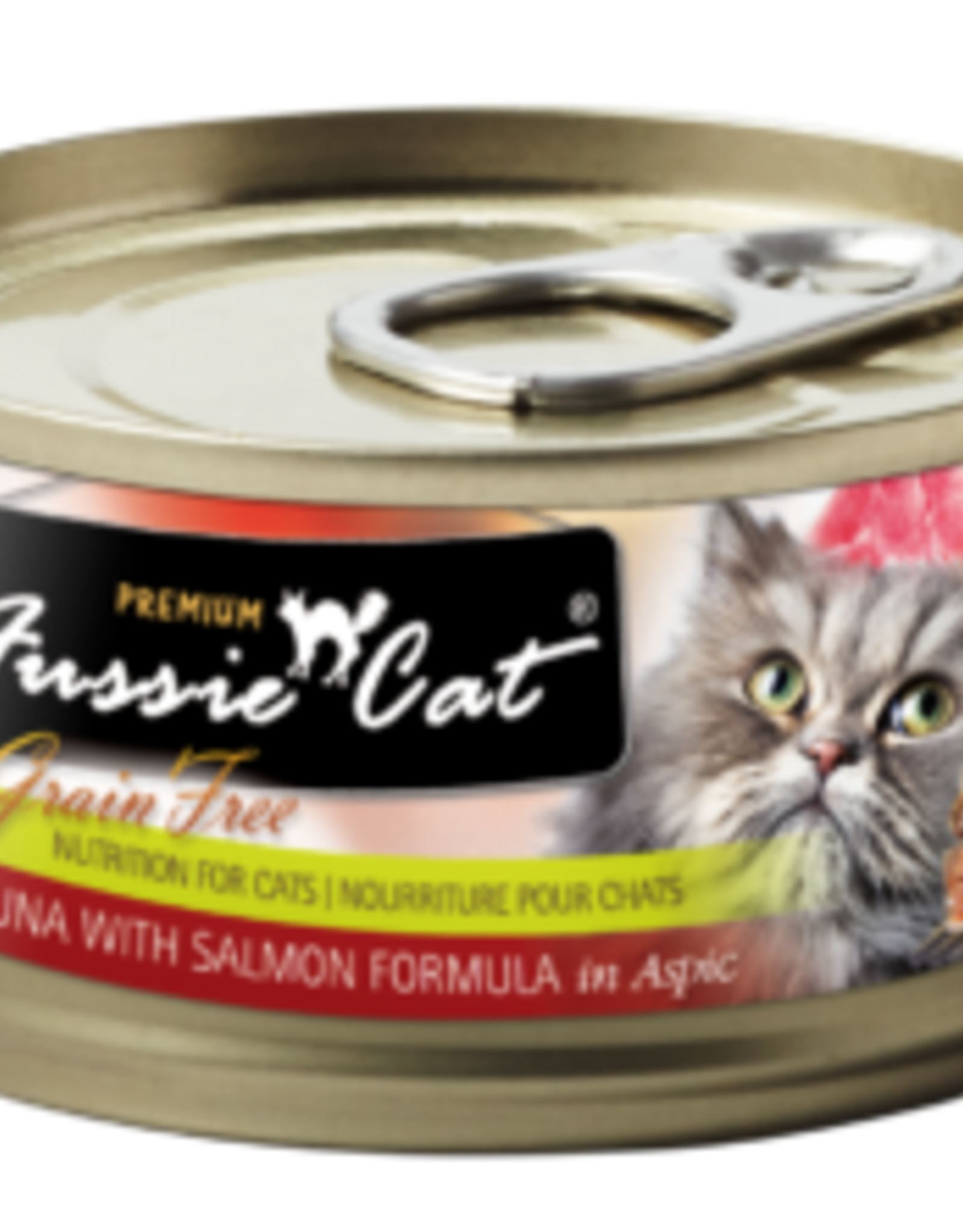 FUSSIE FUSSIE CAT TUNA WITH SALMON CAN 2.82OZ CASE OF 24