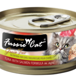 Fussie Cat FUSSIE CAT TUNA WITH SALMON CAN 2.82OZ CASE OF 24