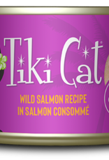 Tiki Cat Tiki Cat Hanalei Luau Wild Salmon in Consomme Wet Cat Food 2.8 oz Cans Case of 12
