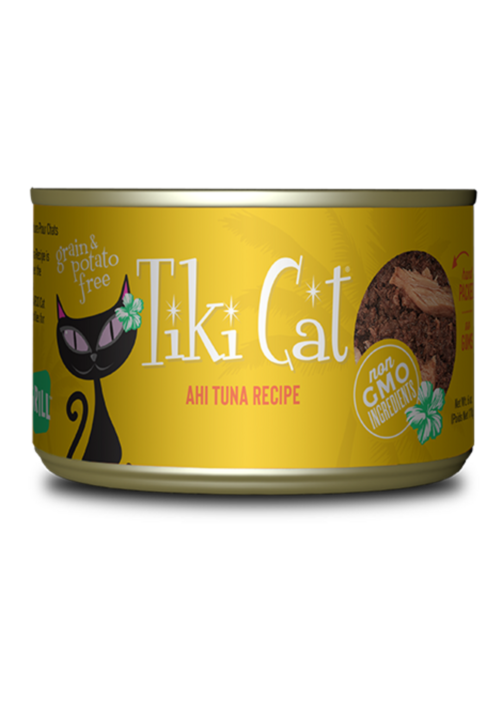 Tiki Cat Tiki Cat Hawaiian Grill Ahi Tuna Wet Cat Food 2.8 oz. Cans Case of 12