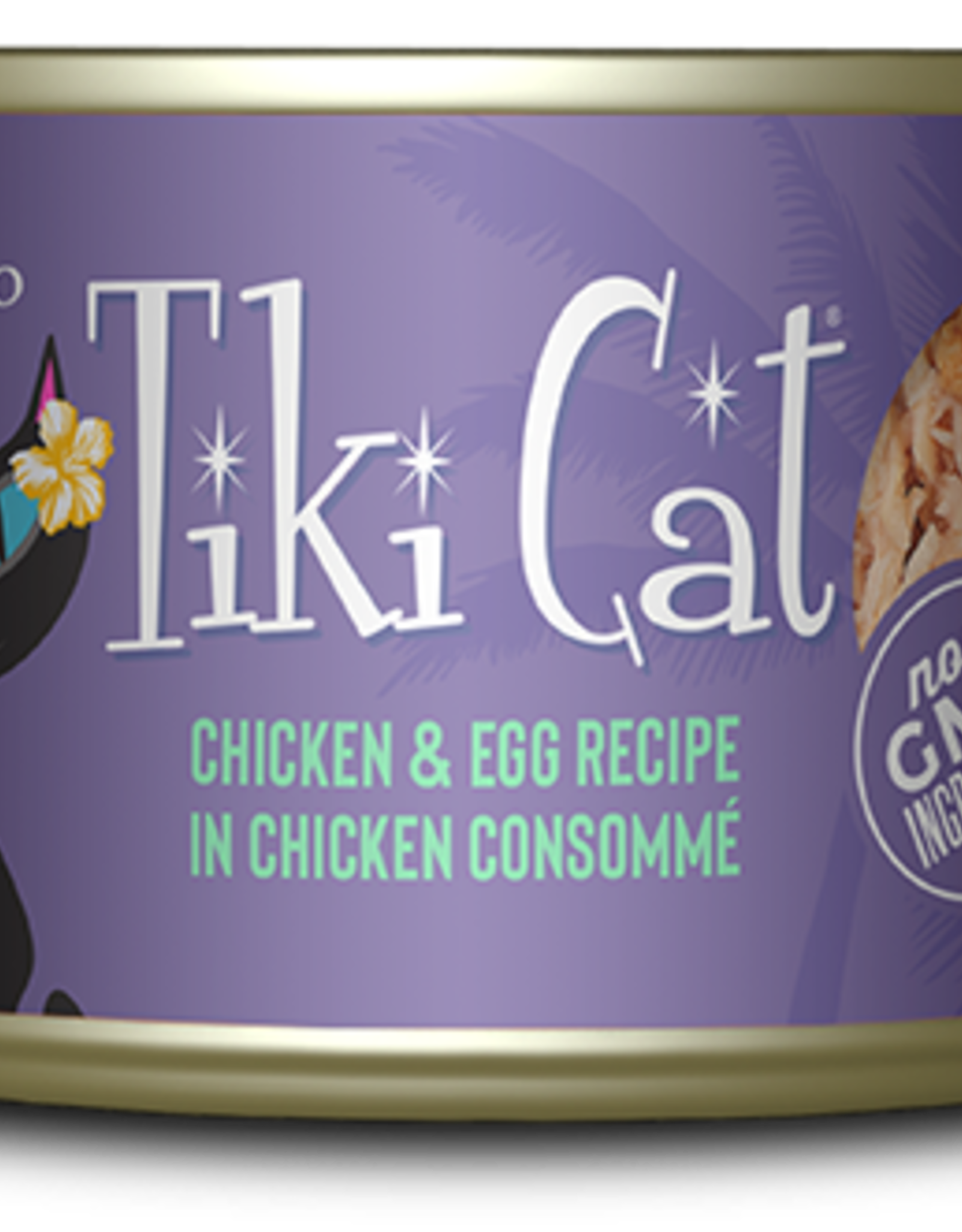 Tiki Cat Tiki Cat Koolina Luau Chicken & Egg Wet Cat Food 2.8 oz. Cans Case of 12