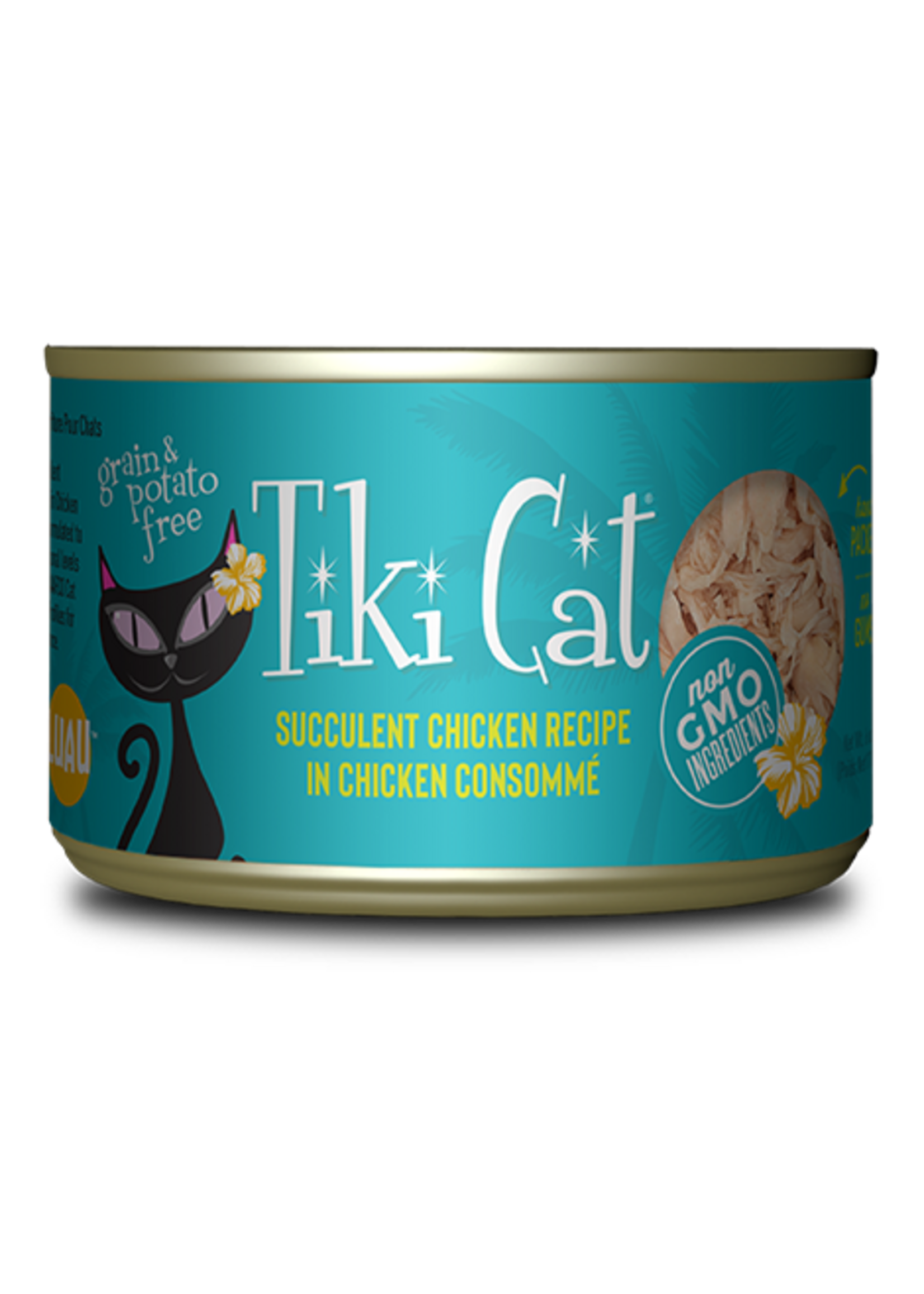 Tiki Cat Tiki Cat Puka Puka Luau Chicken Wet Cat Food 6 oz. Cans Case of 8