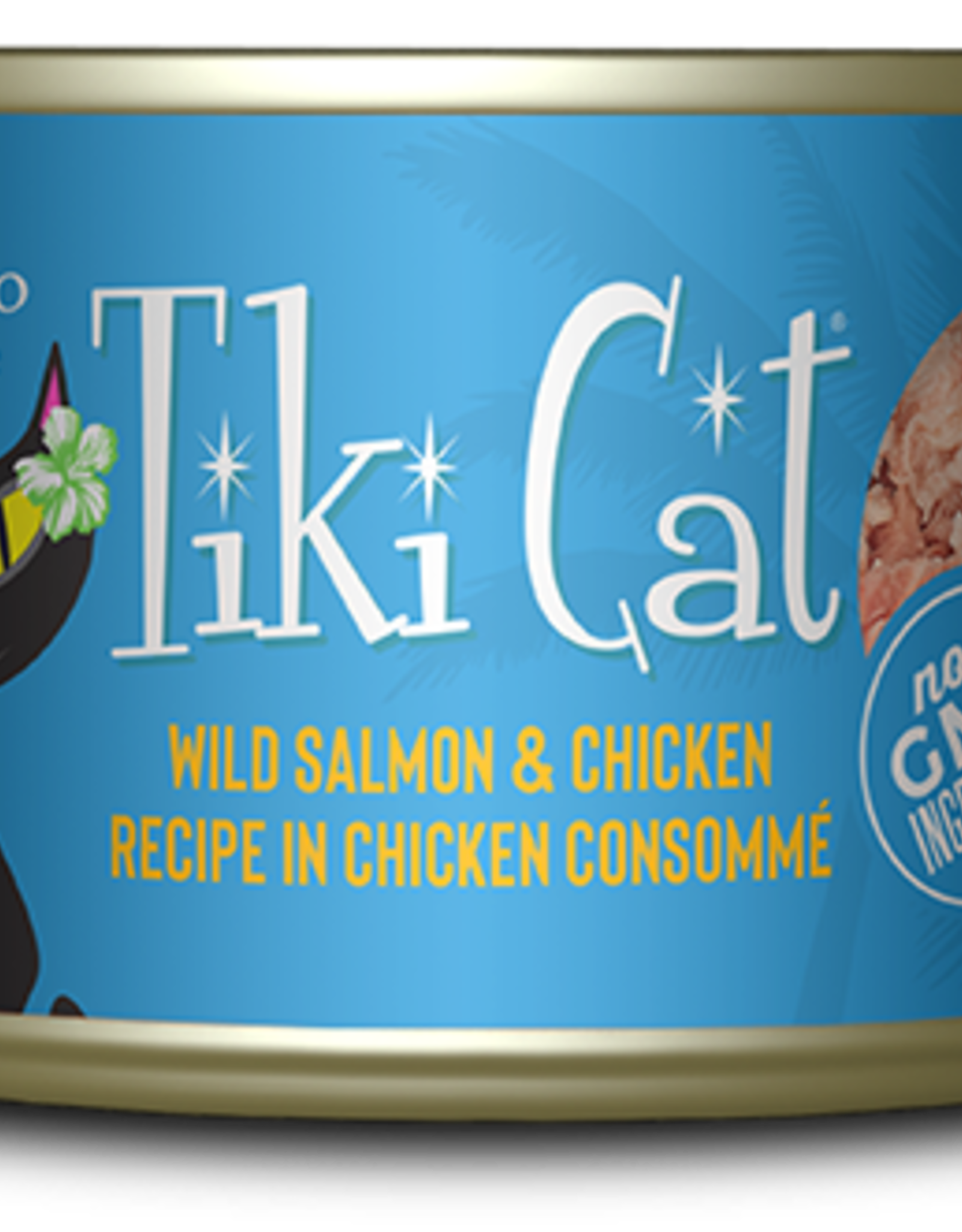 Tiki Cat Tiki Cat Napili Luau Salmon & Chicken Wet Cat Food  2.8 oz. Cans Case of 12