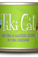 TIKI TIKI CAT LUAU AHI TUNA & MACKEREL CAN 2.8OZ CASE OF 12