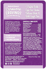 STELLA & CHEWY'S LLC STELLA & CHEWY'S CAT CARNIVORE CRAVINGS CHICKEN & TUNA 2.8OZ CASE OF 24
