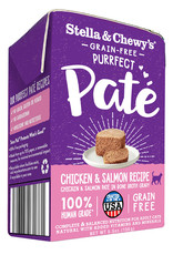 STELLA & CHEWY'S LLC STELLA & CHEWY'S CAT PURRFECT PATE CHICKEN & SALMON 5.5OZ CASE OF 12