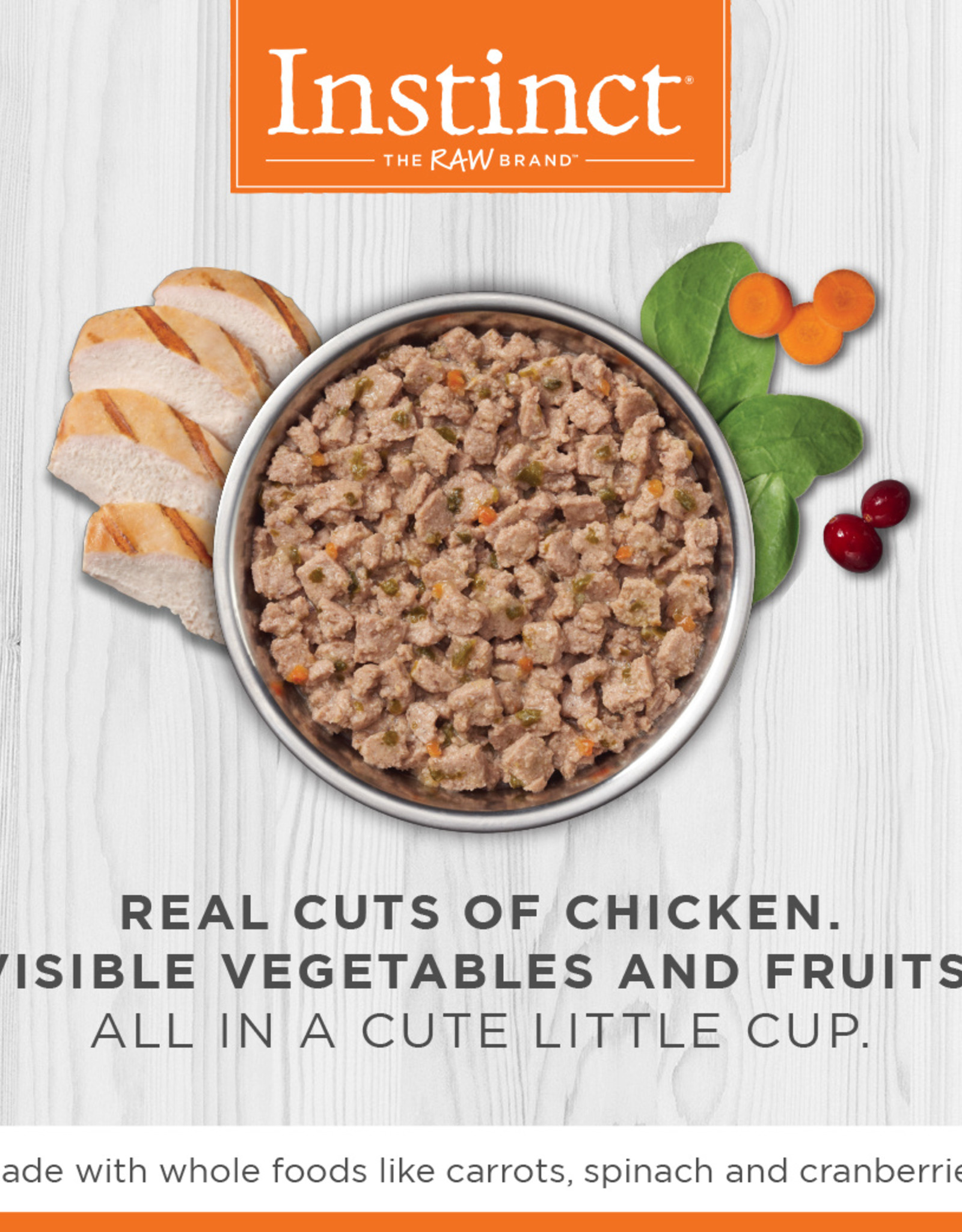 Instinct NATURES VARIETY INSTINCT MINCED CHICKEN CAT 3.5OZ CASE OF 12