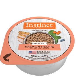 Instinct NATURES VARIETY INSTINCT MINCED SALMON CAT 3.5OZ CASE OF 12