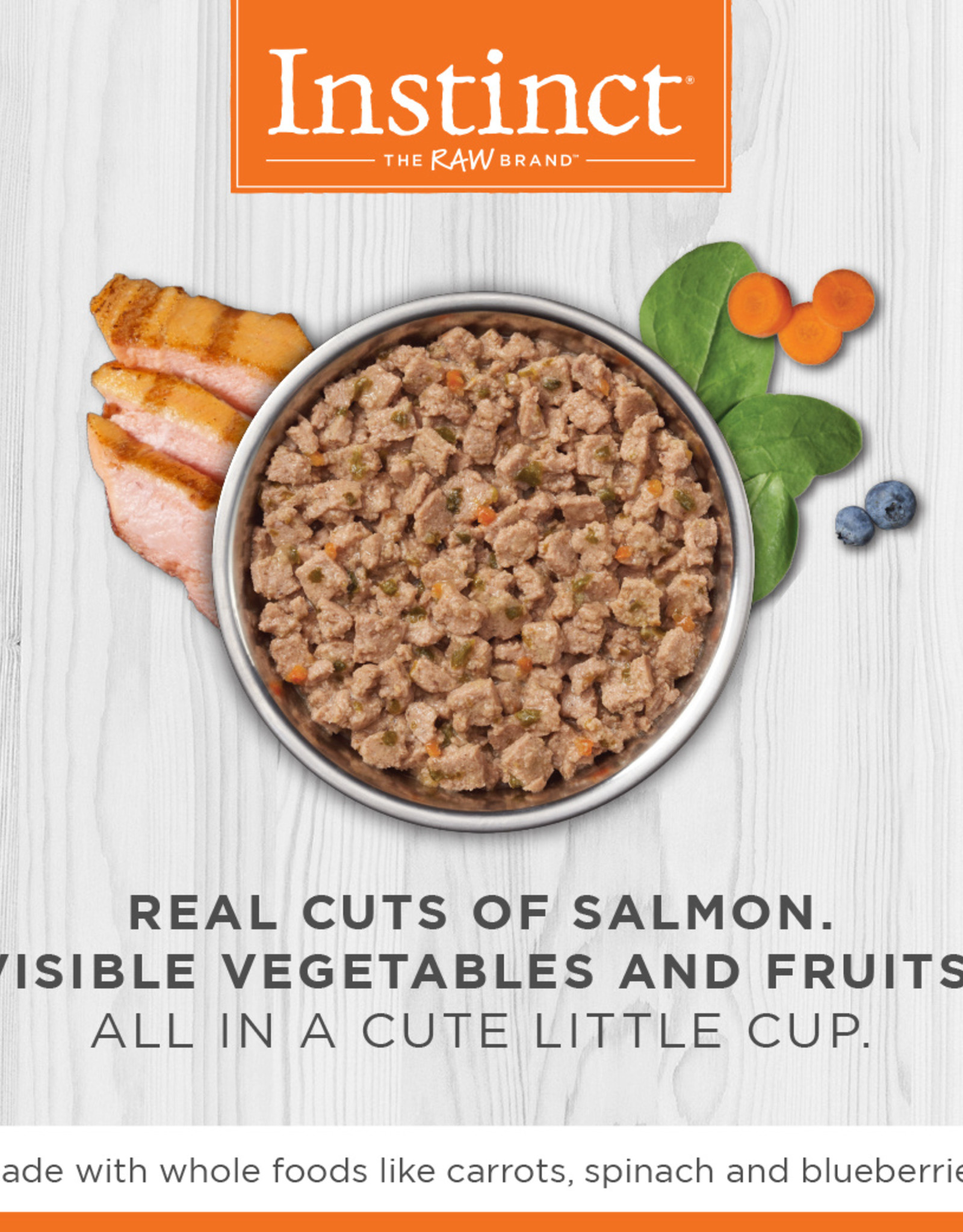 NATURE'S VARIETY NATURES VARIETY INSTINCT MINCED SALMON CAT 3.5OZ CASE OF 12