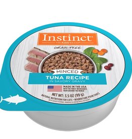 Instinct Instinct Minced Tuna Recipe Wet Cat Food, 3.5 Oz. Trays, Case of 12
