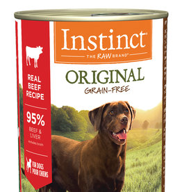 NATURE'S VARIETY NATURES VARIETY INSTINCT DOG CAN ORIGINAL 95% BEEF  13.2OZ CASE OF 6