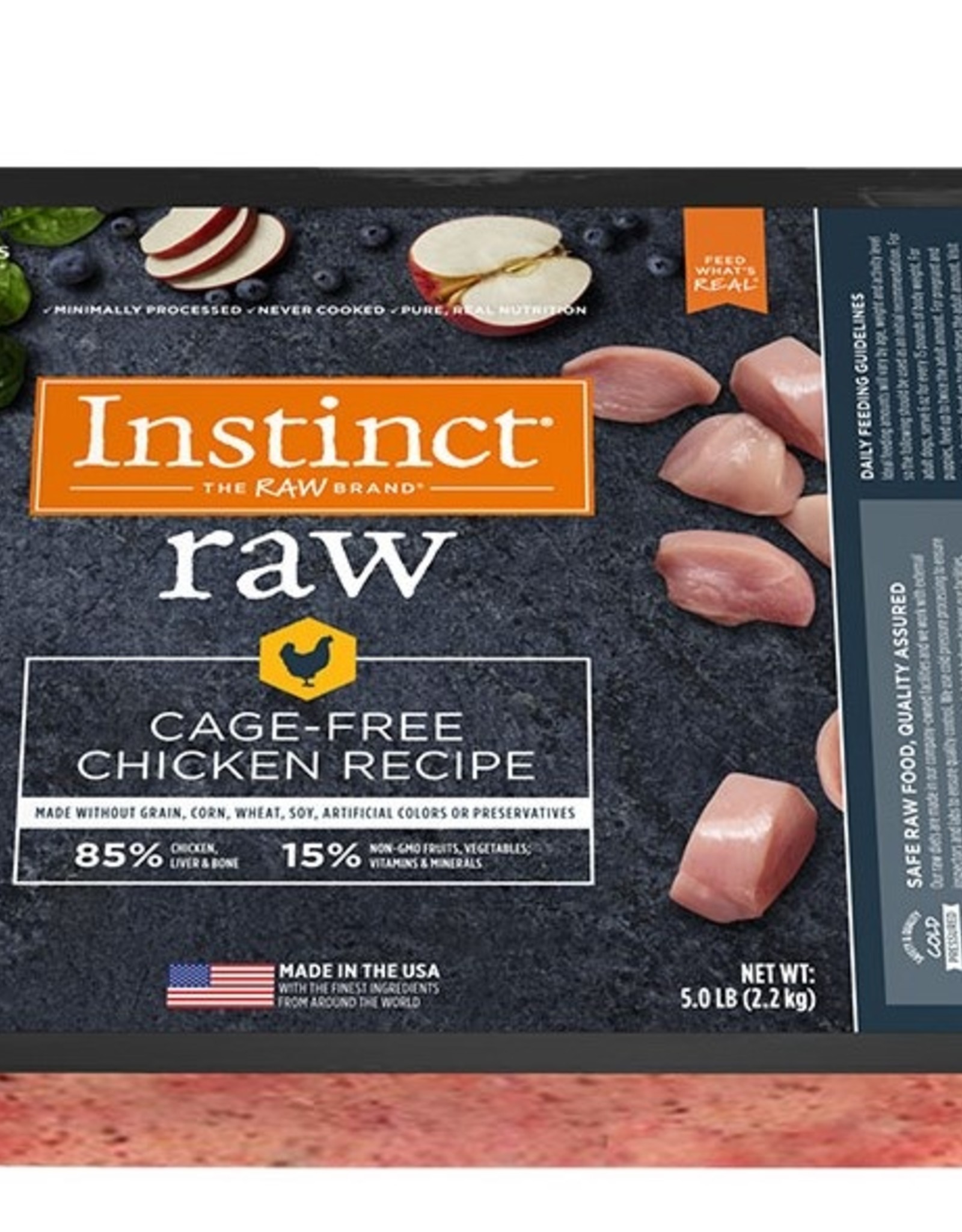 instinct raw chicken