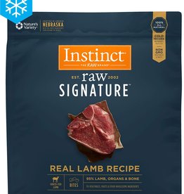 NATURE'S VARIETY NATURES VARIETY INSTINCT RAW SIGNATURE LAMB BITES 4#