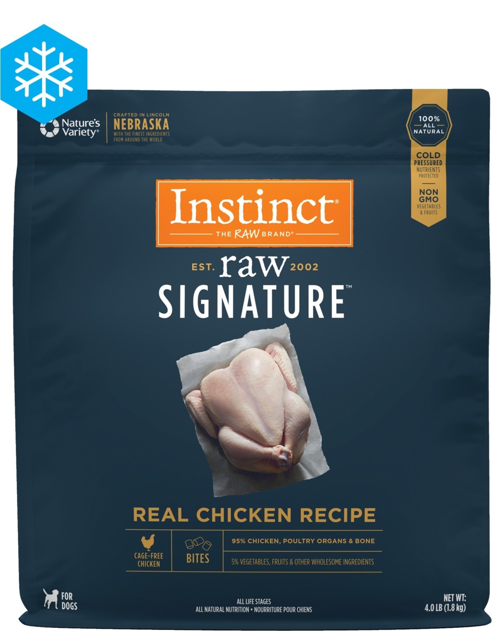 instinct raw chicken bites