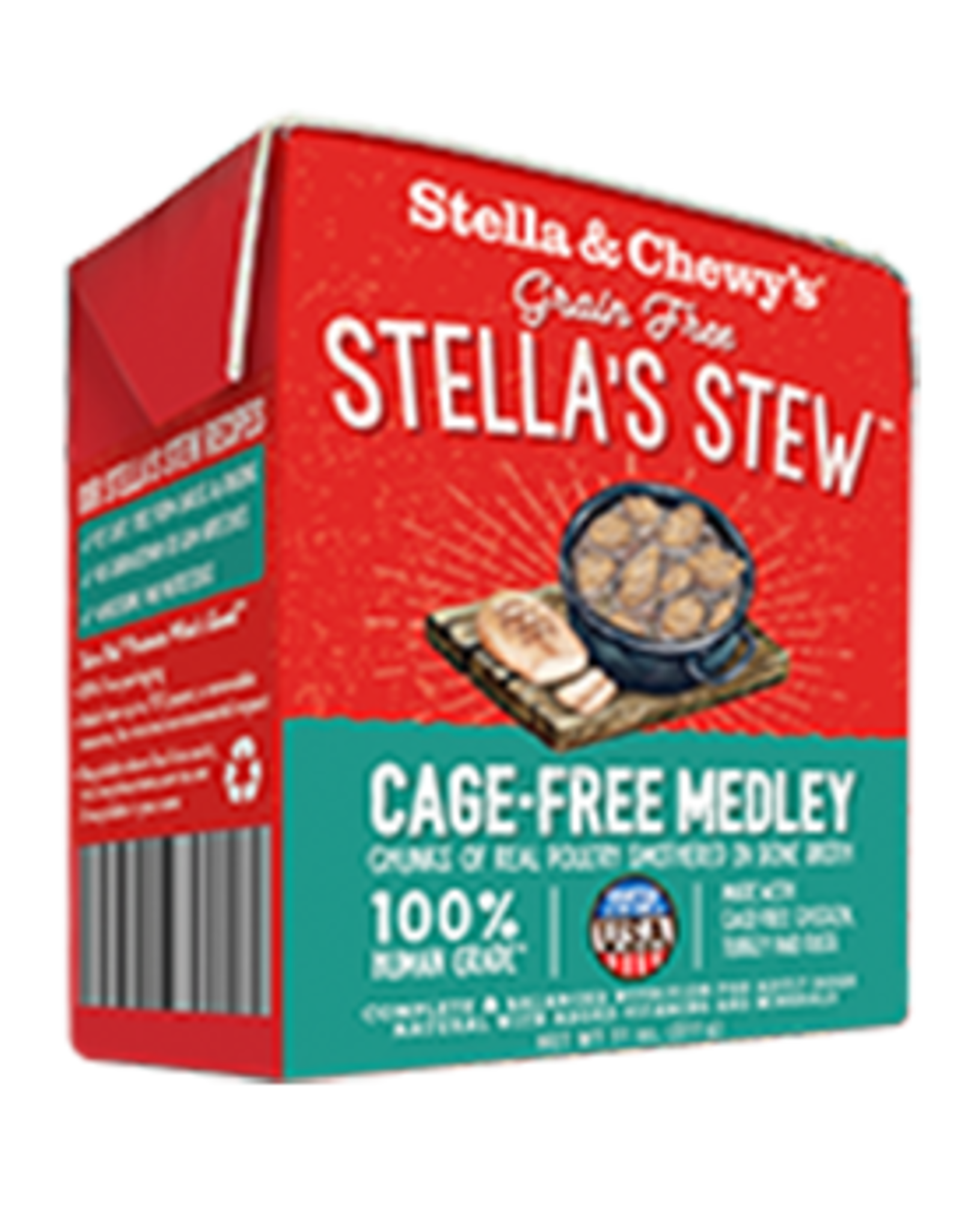 STELLA & CHEWY'S LLC STELLA & CHEWY'S STEW CAGE FREE MEDLEY 11OZ CASE OF 12
