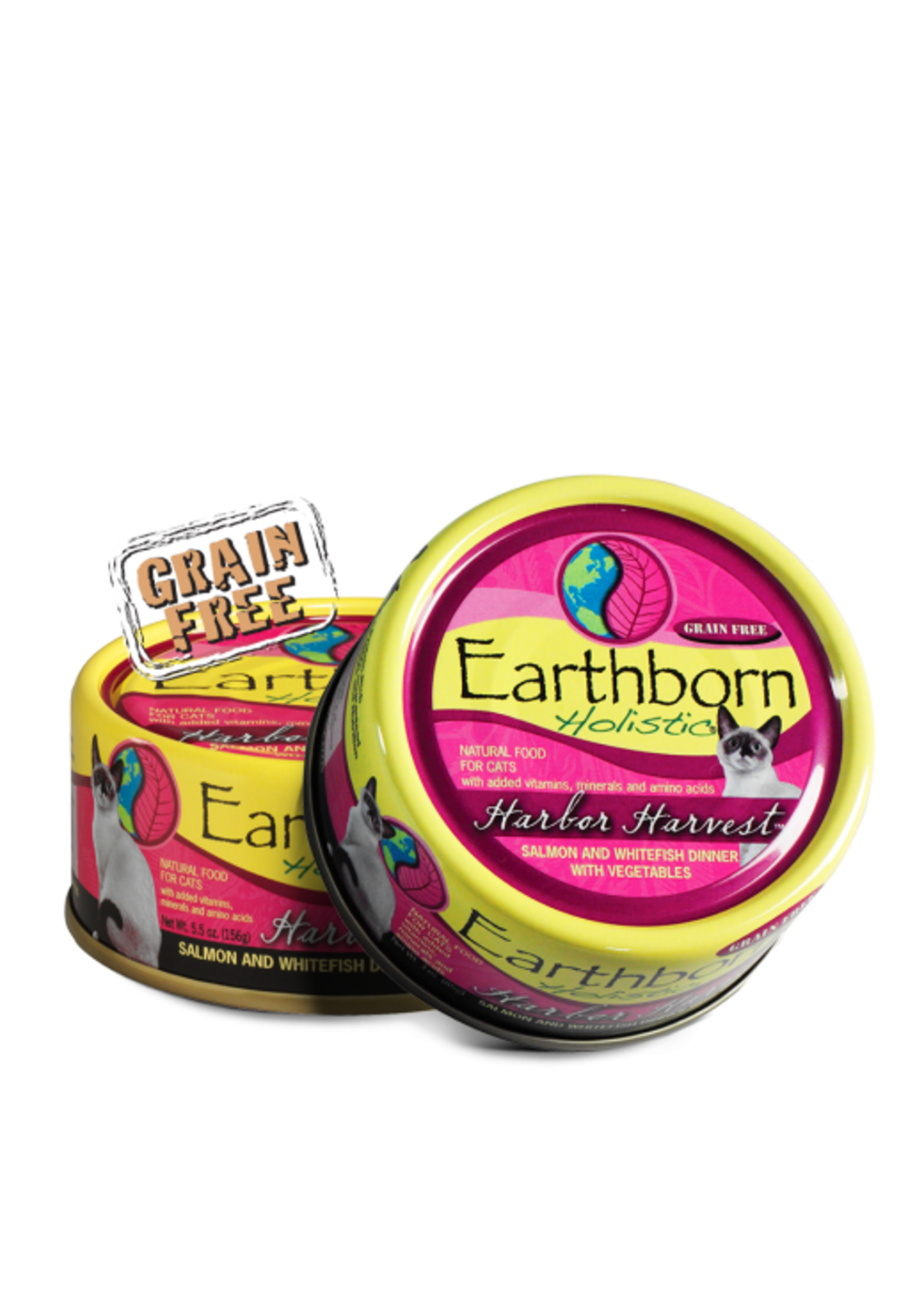 Earthborn Holistic Earthborn Holistic Harbor Harvest Tuna Salmon & Whitefish Wet Cat Food 3 Oz Cans, Case of 24