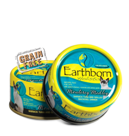Earthborn Holistic Earthborn Holistic Monterey Medley Tuna & Mackerel Wet Cat Food 3 oz Cans, Case of 24