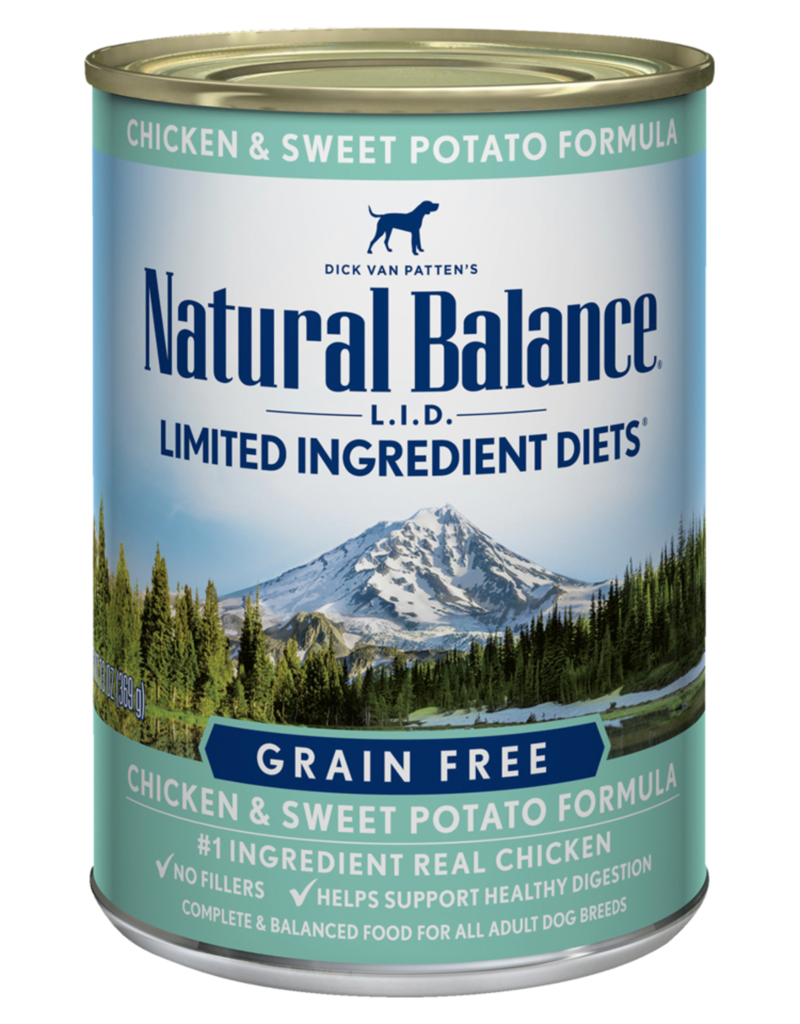 NATURAL BALANCE PET FOODS, INC NATURAL BALANCE DOG SWEET POTATO & CHICKEN CAN 13OZ CASE OF 12