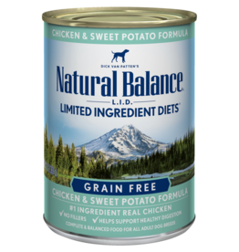 NATURAL BALANCE PET FOODS, INC NATURAL BALANCE DOG SWEET POTATO & CHICKEN CAN 13OZ CASE OF 12