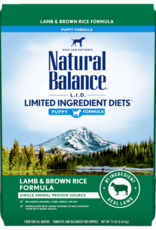 Natural Balance NATURAL BALANCE LID LAMB & RICE PUPPY 12LBS