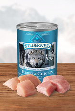 Blue Buffalo BLUE BUFFALO WILDERNESS DOG TURKEY & CHICKEN CAN 12.5OZ CASE OF 12