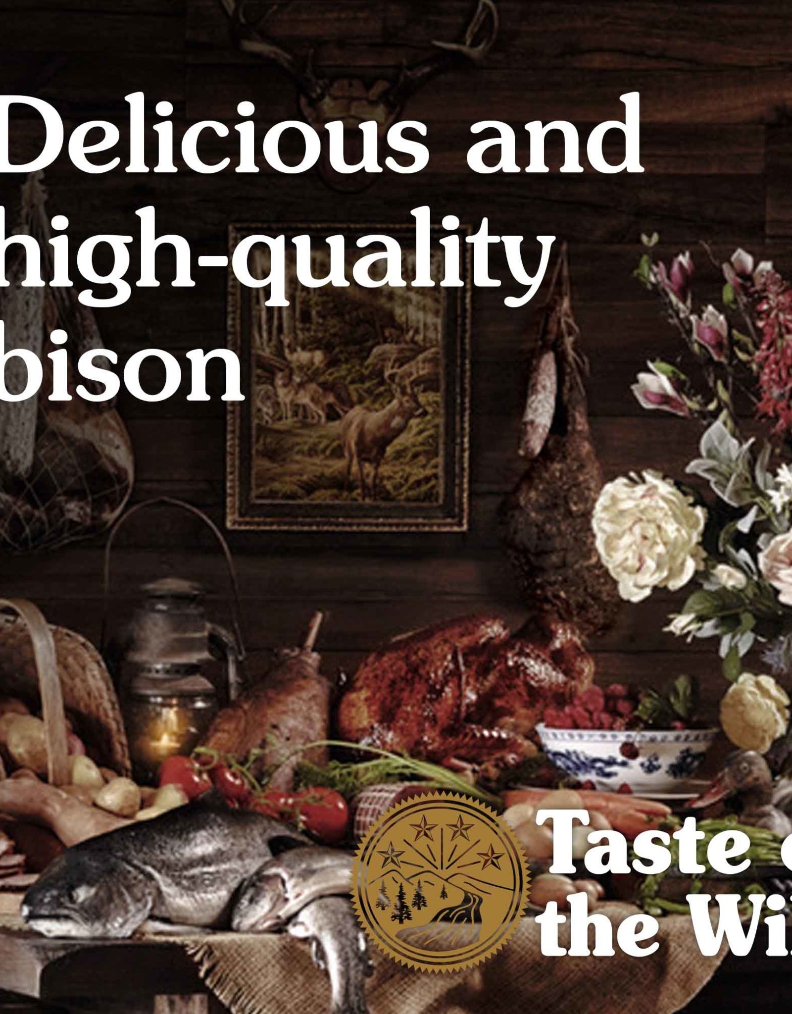 Taste of the Wild Taste of the Wild High Prairie Wet Canned Dog Food with Bison in Gravy - 13.2 Oz, Case of 12