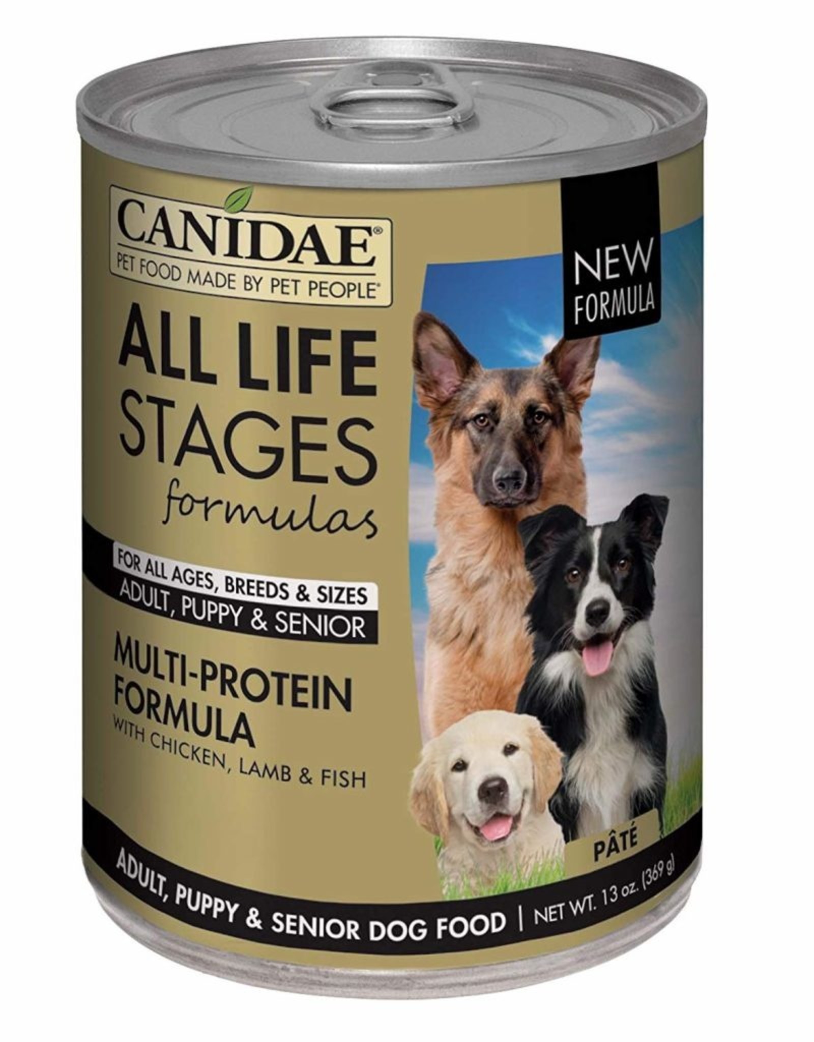 CANIDAE PET FOODS CANIDAE DOG CAN ALL LIFE STAGES MULTI-PROTEIN 13.2 OZ CASE OF 12