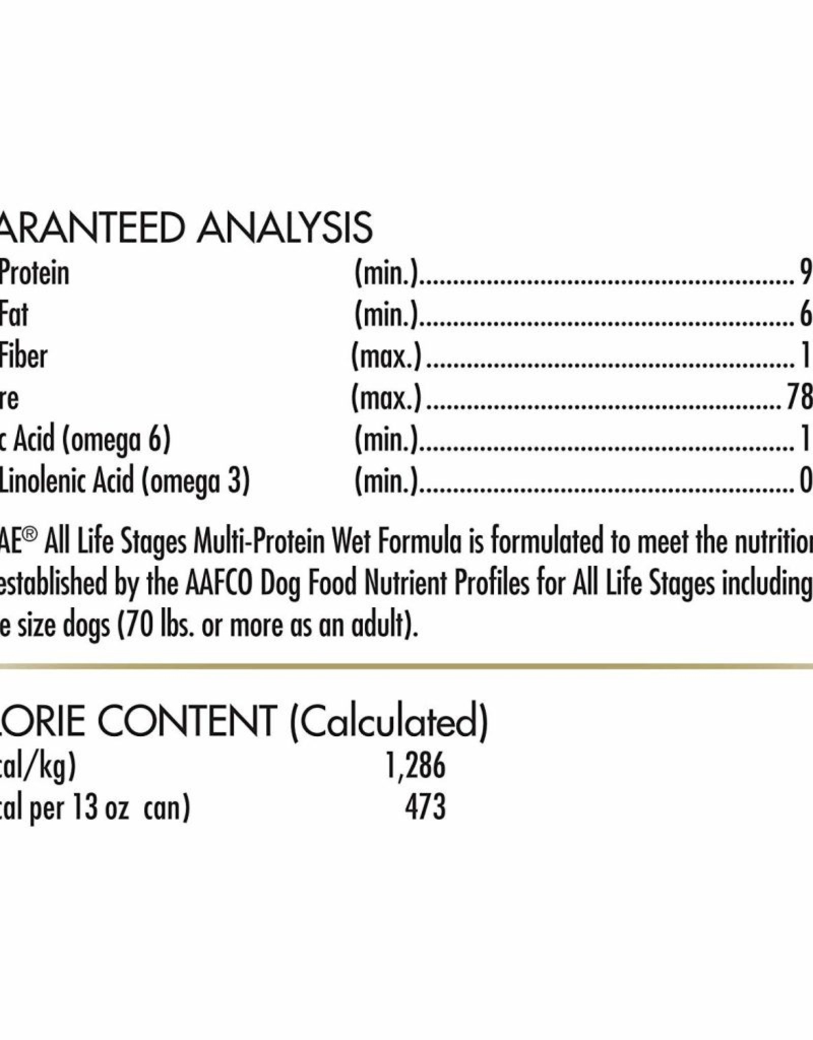 CANIDAE PET FOODS CANIDAE DOG CAN ALL LIFE STAGES MULTI-PROTEIN 13.2 OZ CASE OF 12