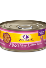 Wellness Wellness Cat Chicken & Lobster Pate 5 Oz Cans, Case of 24
