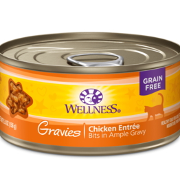 WELLPET LLC WELLNESS CAT CAN GRAVIES CHICKEN 3OZ CASE OF 12