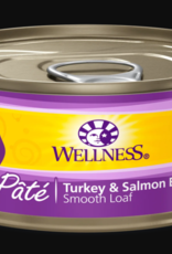 Wellness WELLNESS CAT CAN TURKEY & SALMON 5.5OZ CASE OF 24