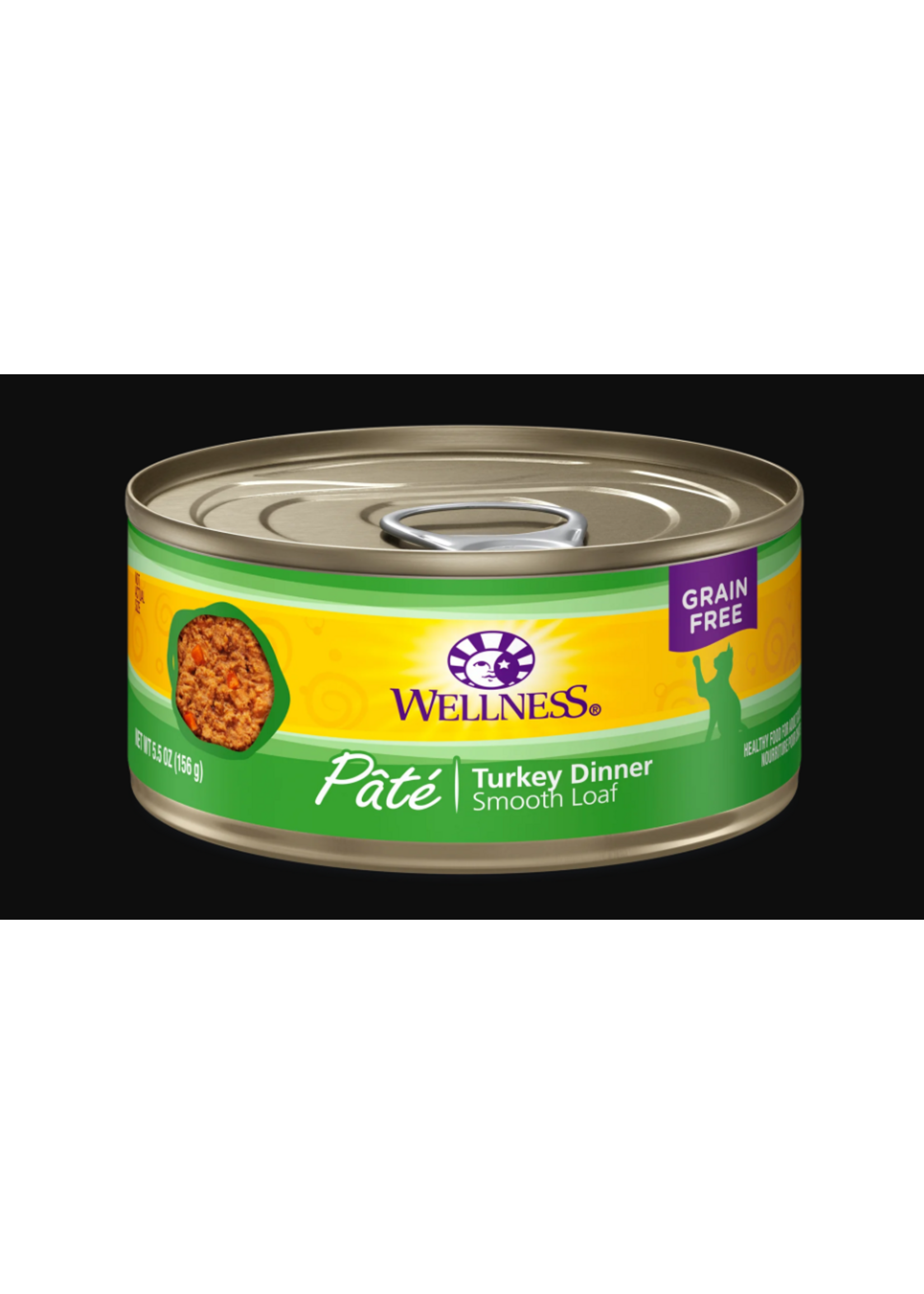 Wellness WELLNESS CAT CAN TURKEY 12.5OZ CASE OF 12