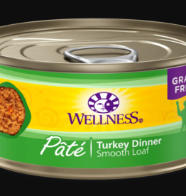 WELLPET LLC WELLNESS CAT CAN TURKEY 3OZ CASE OF 24