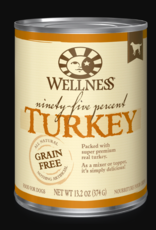 Wellness WELLNESS DOG CAN 95% TURKEY 13.2OZ CASE OF 12