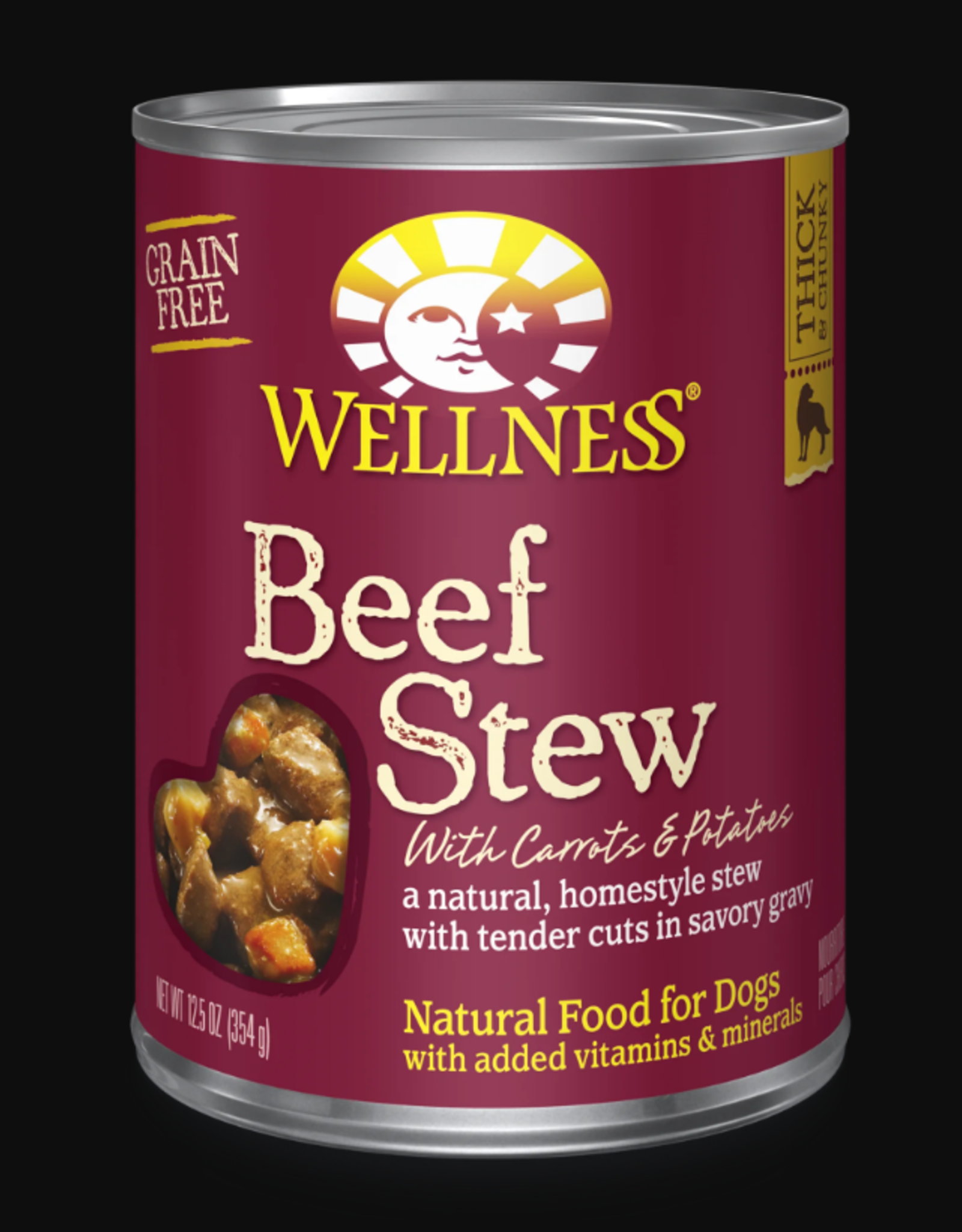 Wellness WELLNESS DOG CAN BEEF STEW 12.5OZ CASE OF 12