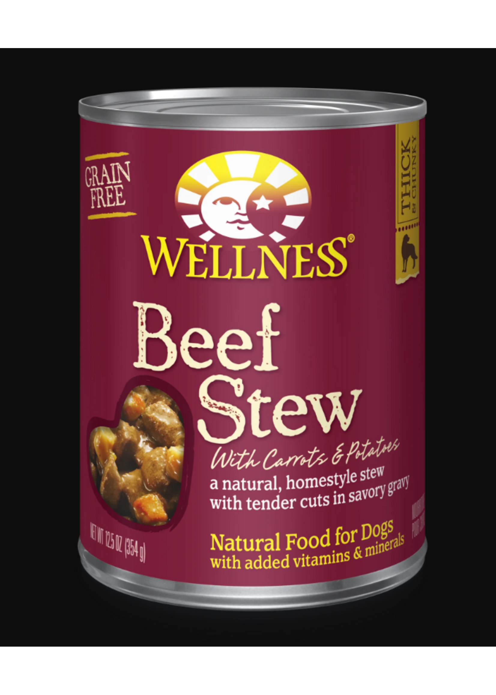 Wellness WELLNESS DOG CAN BEEF STEW 12.5OZ CASE OF 12