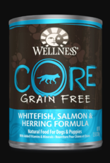 Wellness WELLNESS DOG CAN CORE SALMON WHITEFISH & HERRING 12.5OZ CASE OF 12