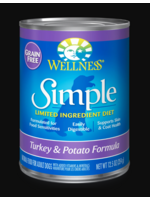 Wellness WELLNESS DOG CAN SIMPLE TURKEY 12.5OZ CASE OF 12